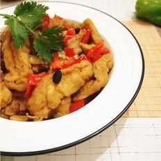 家鄉豆腐的做法-咸鮮味炒菜譜