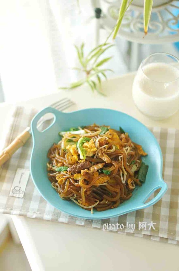 三鮮粉條的做法-咸鮮味炒菜譜