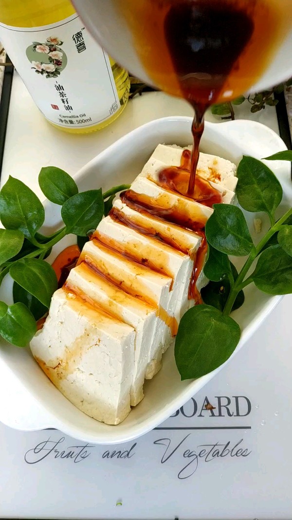 茶油拌豆腐的做法-家常味拌菜譜