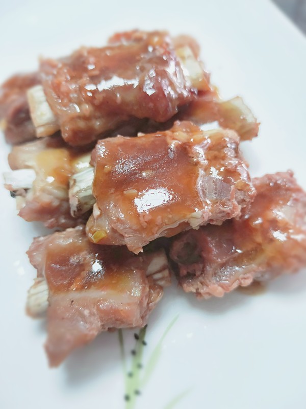 蒜蓉叉燒排骨的做法-醬香味烤菜譜