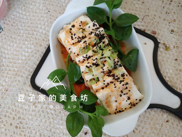 茶油拌豆腐的做法-家常味拌菜譜