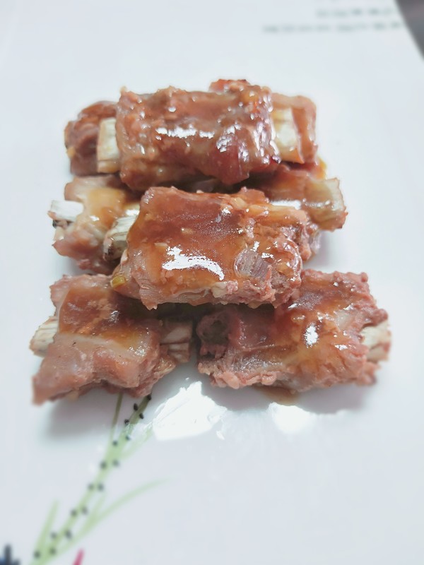 蒜蓉叉燒排骨的做法-醬香味烤菜譜