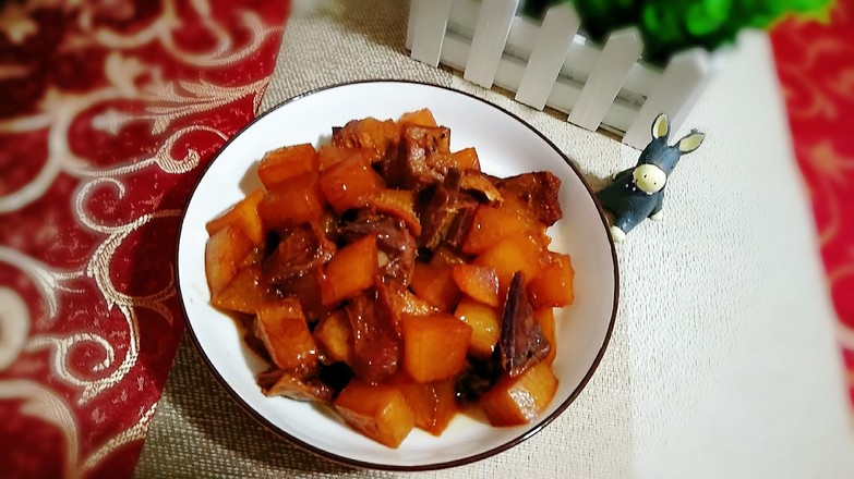 羊排燒蘿卜的做法-家常味燒菜譜