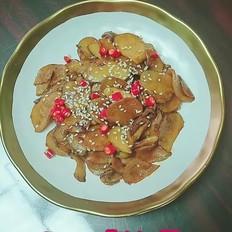 干煸杏鮑菇的做法-家常味干煸菜譜