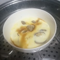 花甲蒸蛋的做法-咸鮮味蒸菜譜