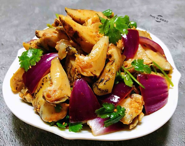 圓蔥拌假鮑魚的做法-酸辣味拌菜譜-易網健康養生網 圓蔥拌假鮑魚的做法-酸辣味拌菜譜