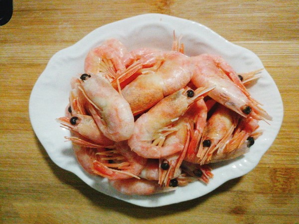水煮北極蝦的做法-咸鮮味煮菜譜