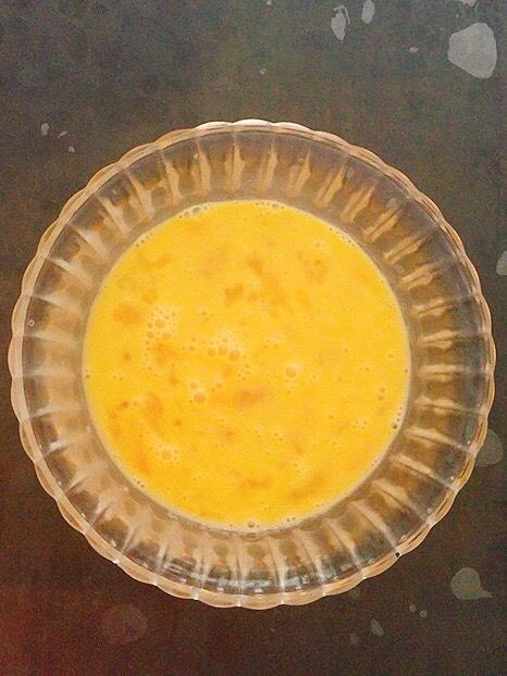 菠菜蛋燒的做法-咸鮮味煎菜譜