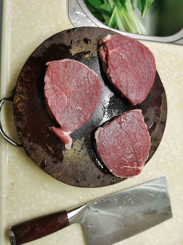 家常牛排的做法-咸鮮味煎菜譜