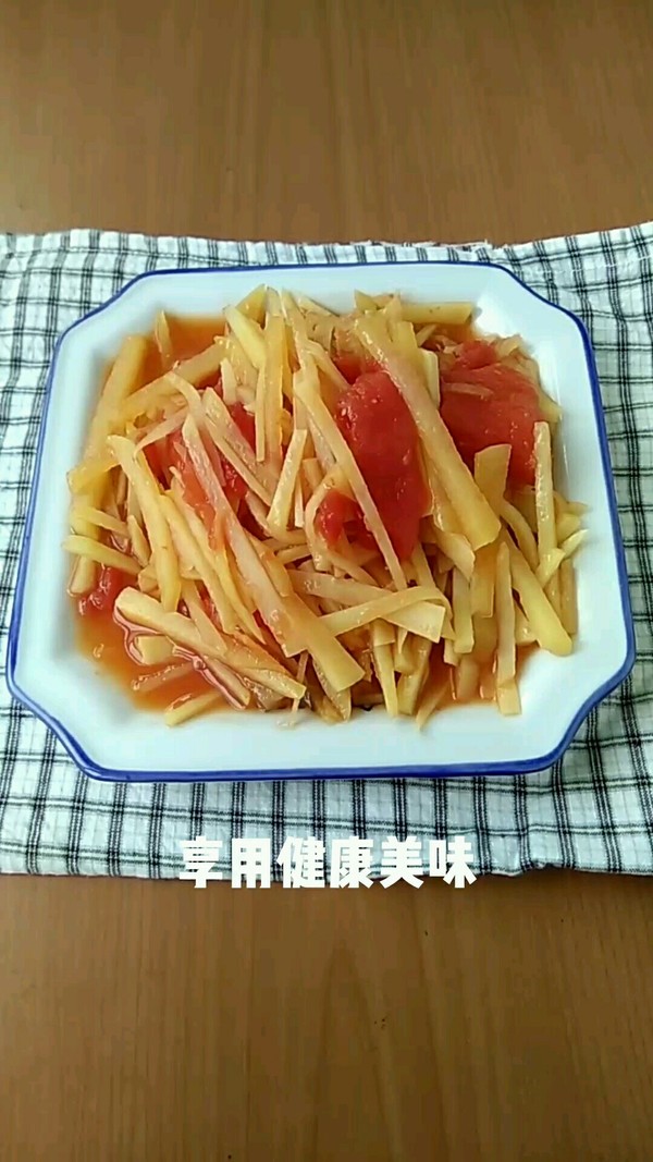 番茄土豆絲的做法-家常味燒菜譜-易網(wǎng)健康養(yǎng)生網(wǎng) 番茄土豆絲的做法-家常味燒菜譜