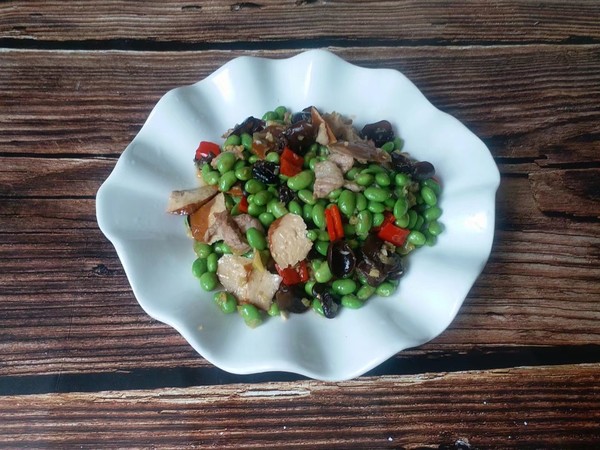 毛豆木耳炒肉片的做法-咸鮮味炒菜譜-易網健康養生網 毛豆木耳炒肉片的做法-咸鮮味炒菜譜