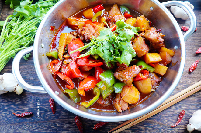 新疆大盤雞的做法-家常味炒菜譜-易網健康養生網 新疆大盤雞的做法-家常味炒菜譜