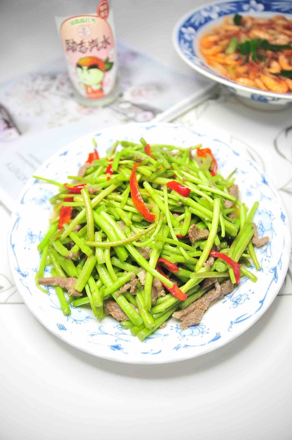 蘆蒿炒肉絲的做法-家常味炒菜譜-易網健康養生網 蘆蒿炒肉絲的做法-家常味炒菜譜