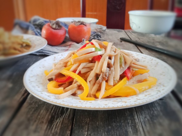 炒杏鮑菇的做法-咸鮮味炒菜譜