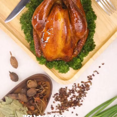 感恩節醬油烤雞的做法-家常味烤菜譜