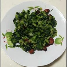 爆炒油麥菜的做法-香辣味炒菜譜