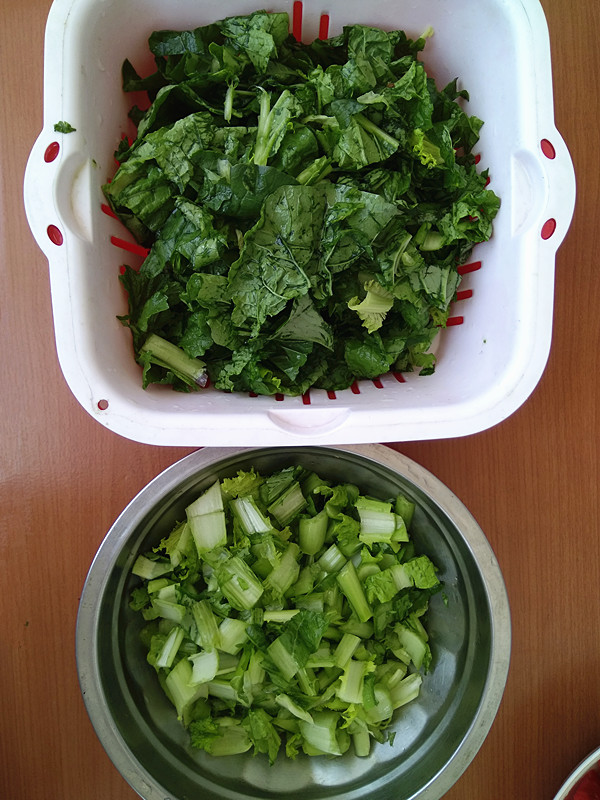 西紅柿炒小白菜的做法-家常味炒菜譜