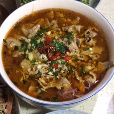 水煮肉片的做法-家常味煮菜譜