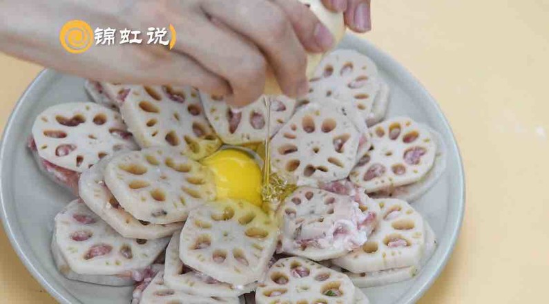 減肥餐 | 蓮藕夾肉的做法-家常味蒸菜譜