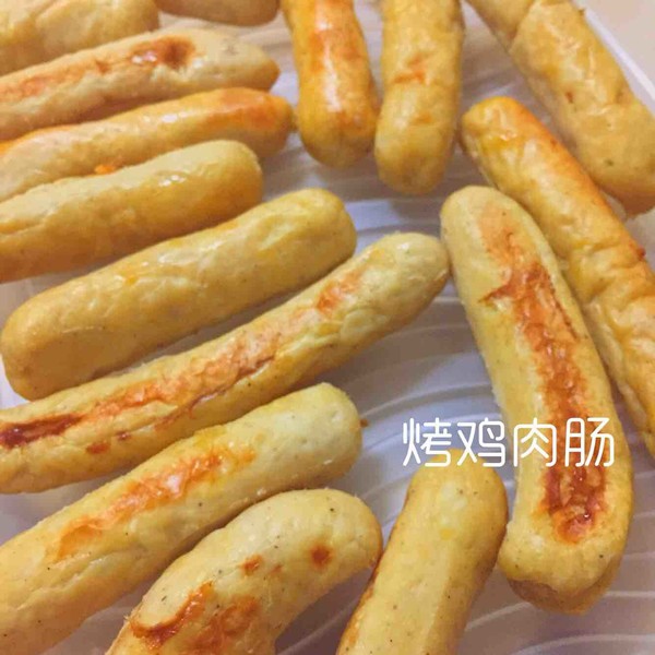 雞肉腸  雞胸肉另一個打開方式～～的做法-家常味煮菜譜