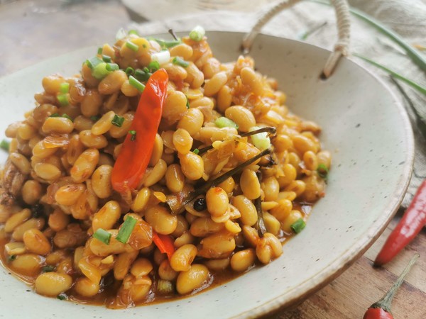 麻辣豆的做法-麻辣味炒菜譜