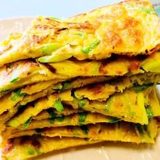 西葫蘆餅的做法-家常味煎菜譜