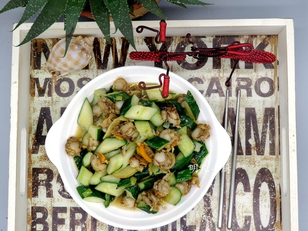 扇貝炒黃瓜的做法-家常味炒菜譜