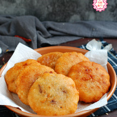 燙面油炸糕的做法-家常味炸菜譜