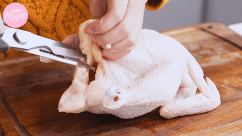 圣誕脆皮烤雞的做法-咸鮮味烤菜譜