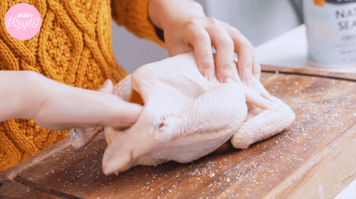 圣誕脆皮烤雞的做法-咸鮮味烤菜譜