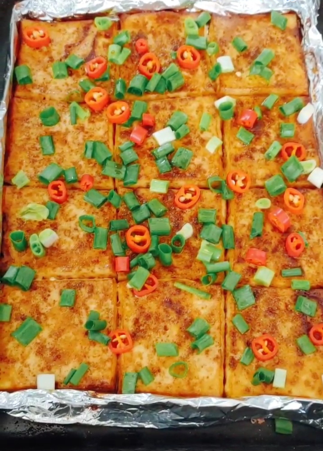 烤豆腐的做法-香辣味烤菜譜