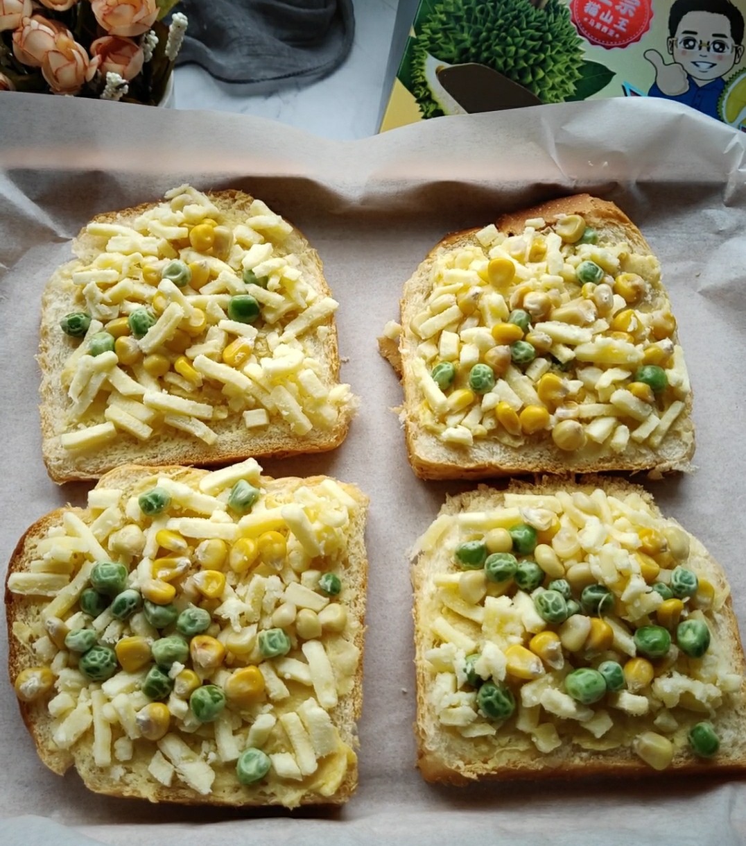 榴蓮吐司的做法-甜味烤菜譜