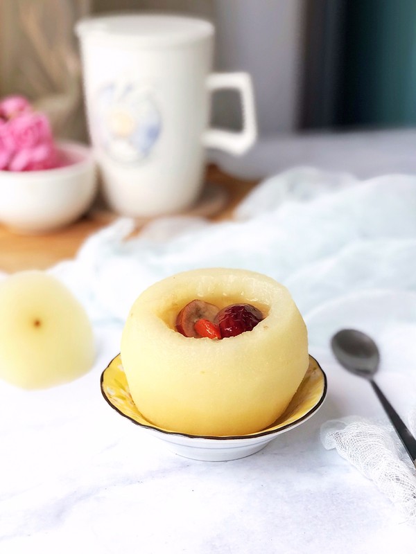 冰糖蒸雪梨的做法-甜味蒸菜譜-易網健康養生網 冰糖蒸雪梨的做法-甜味蒸菜譜