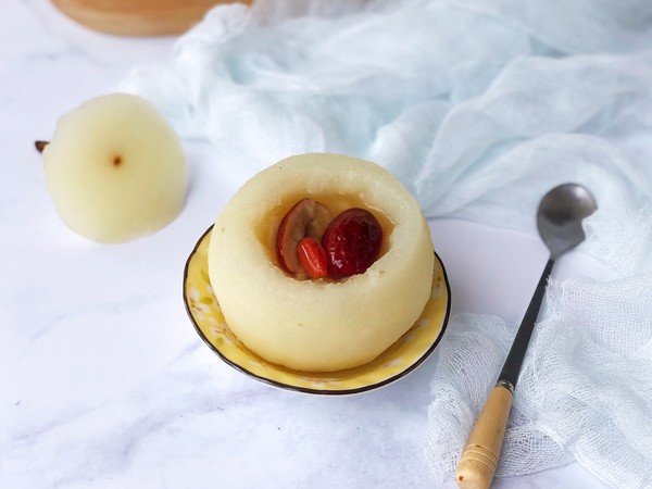 冰糖蒸雪梨的做法-甜味蒸菜譜-易網健康養生網 冰糖蒸雪梨的做法-甜味蒸菜譜