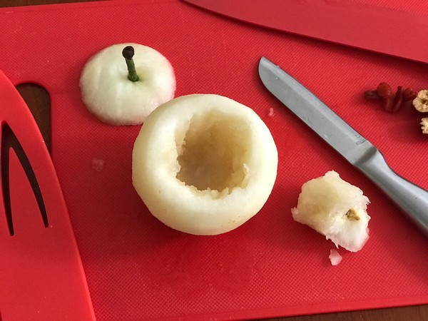 冰糖蒸雪梨的做法-甜味蒸菜譜-易網健康養生網 冰糖蒸雪梨的做法-甜味蒸菜譜