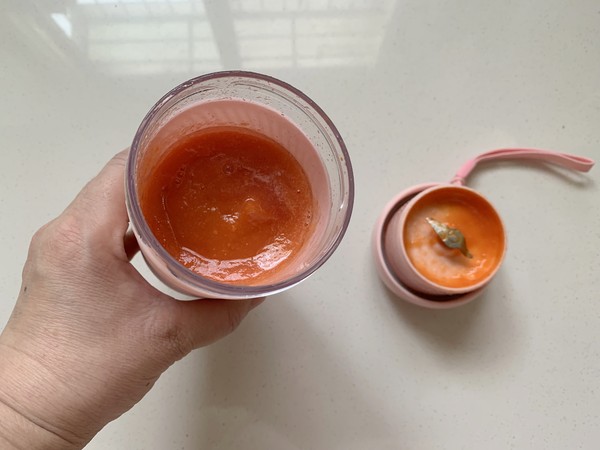 西紅柿胡蘿卜汁的做法-酸甜味其它工藝菜譜