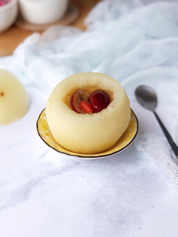 冰糖蒸雪梨的做法-甜味蒸菜譜-易網健康養生網 冰糖蒸雪梨的做法-甜味蒸菜譜