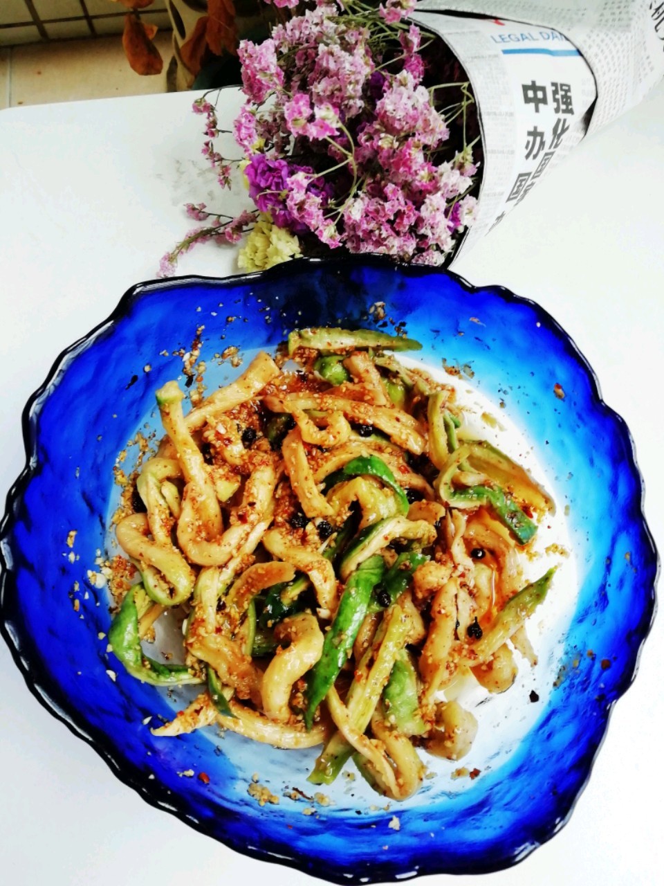 拌青蘿卜干的做法-咸鮮味拌菜譜