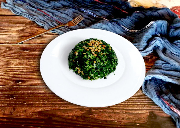 松子蓬花菜的做法-咸鮮味拌菜譜-易網(wǎng)健康養(yǎng)生網(wǎng) 松子蓬花菜的做法-咸鮮味拌菜譜