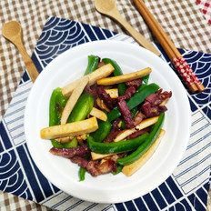 茶干炒馬肉的做法-家常味炒菜譜
