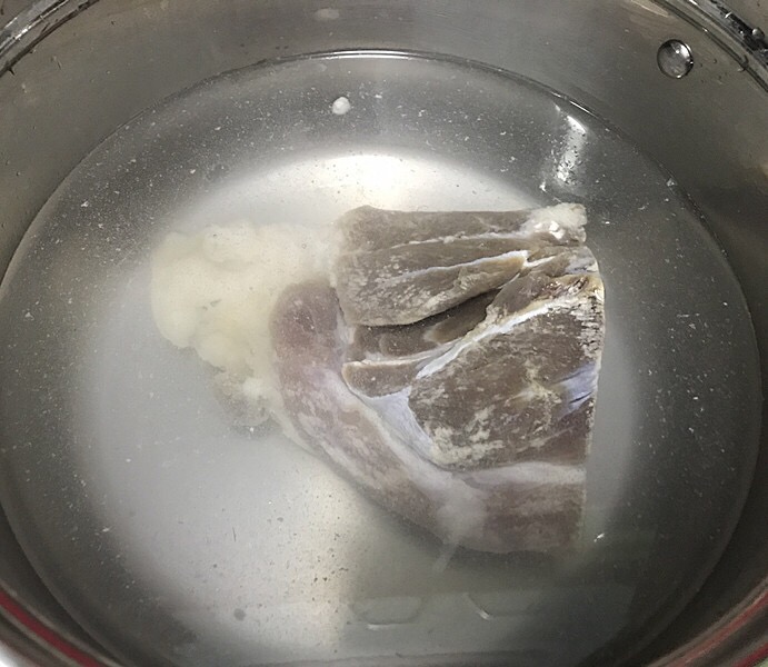 水煮咸肉的做法-咸鮮味煮菜譜