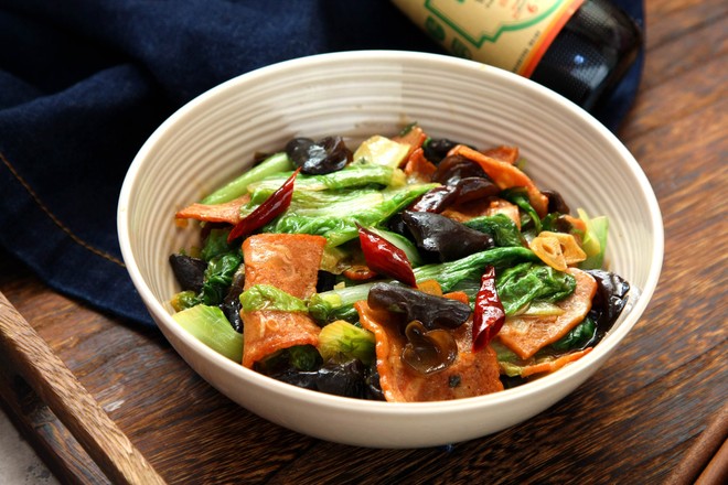 培根炒快菜的做法-咸鮮味炒菜譜