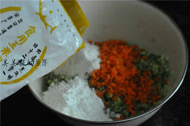 澆汁西藍花盞的做法-家常味蒸菜譜