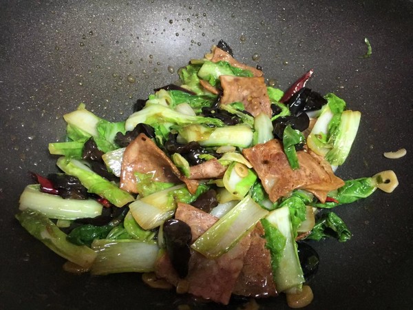 培根炒快菜的做法-咸鮮味炒菜譜