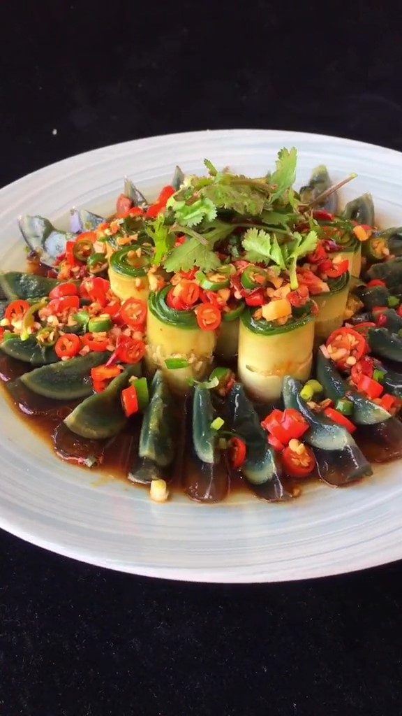 年夜飯菜之涼拌皮蛋的做法-家常味拌菜譜-易網健康養生網 年夜飯菜之涼拌皮蛋的做法-家常味拌菜譜