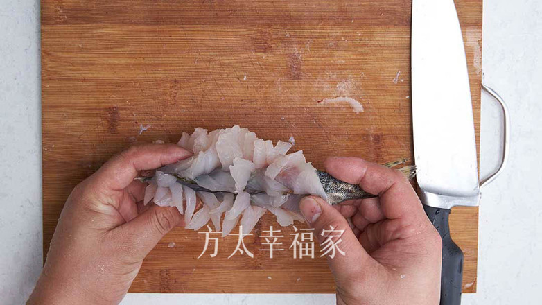 #年味美食合輯#酸甜誘人松鼠桂魚的做法-酸甜味炸菜譜