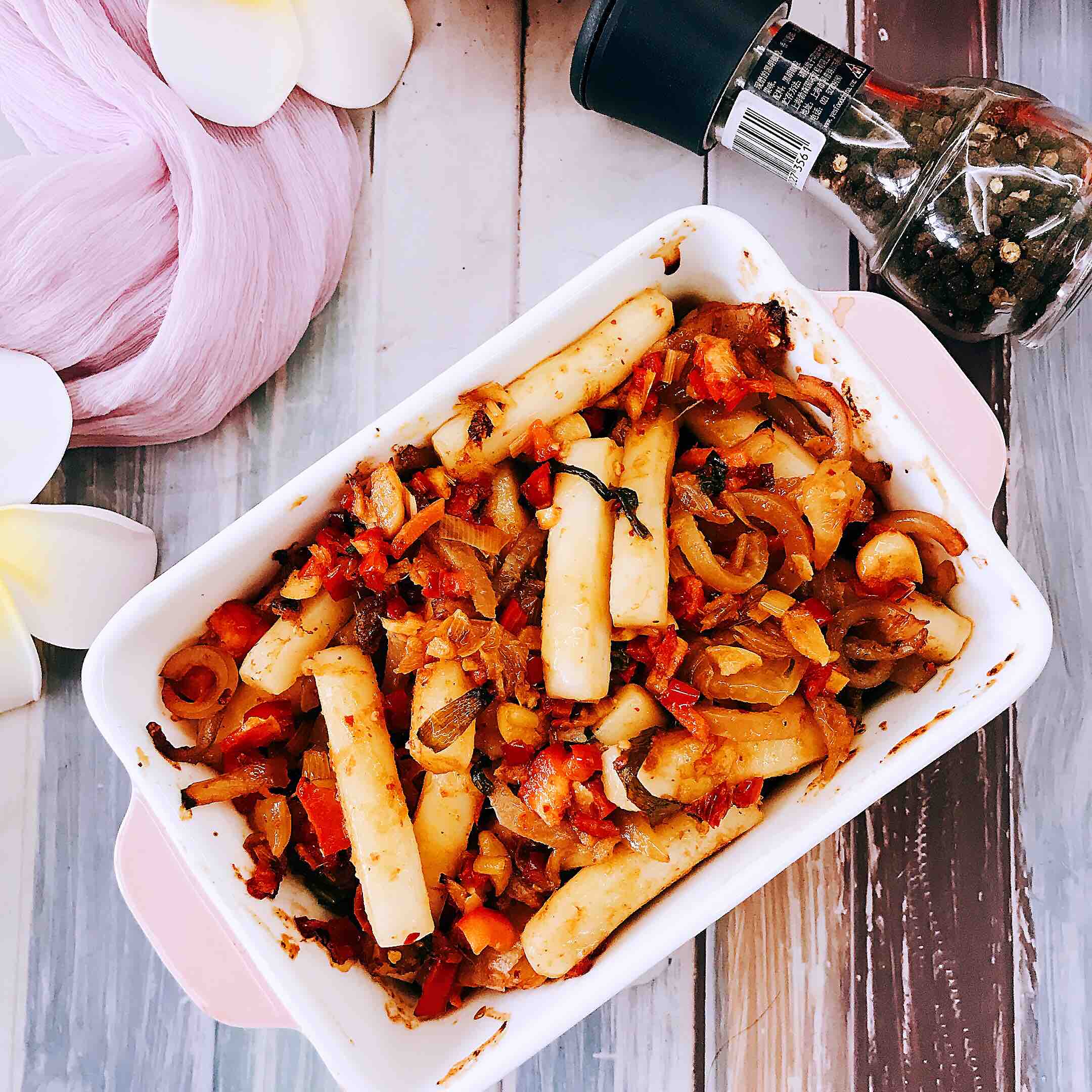 豬皮泡菜烤年糕的做法-酸辣味烤菜譜-易網健康養生網 豬皮泡菜烤年糕的做法-酸辣味烤菜譜