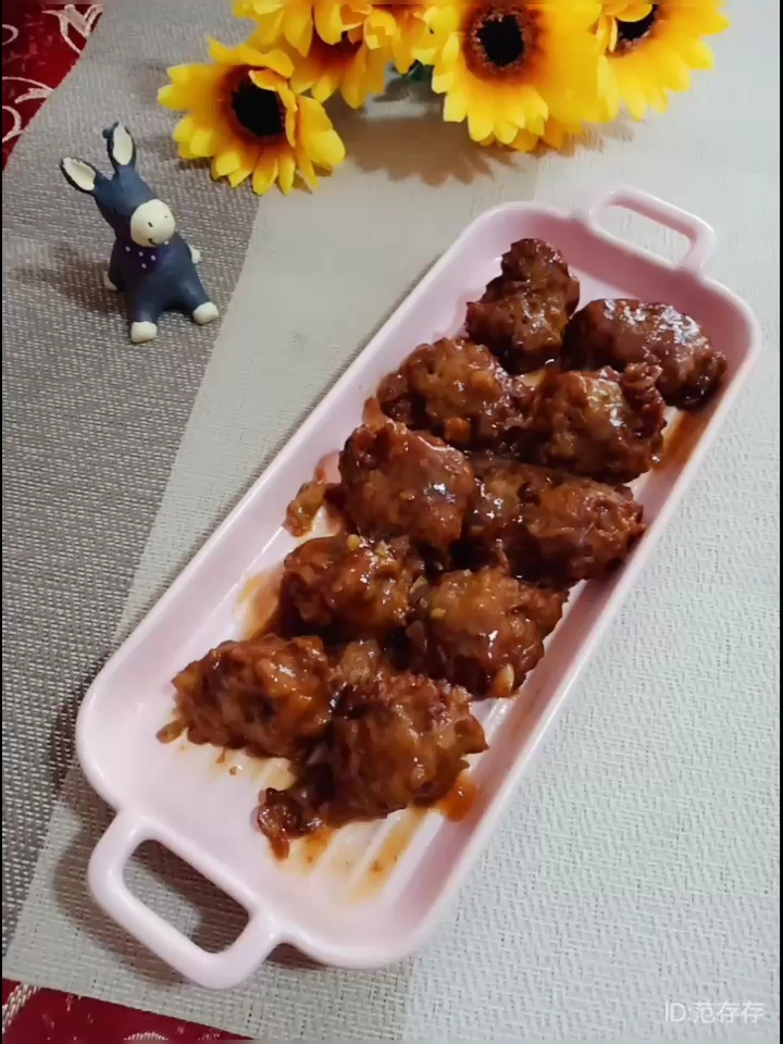 紅燒蘿卜丸子的做法-家常味炒菜譜