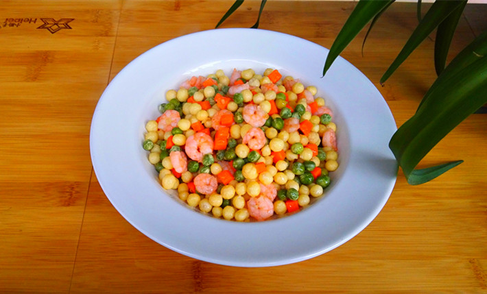 雞頭米炒蝦仁的做法-咸鮮味炒菜譜