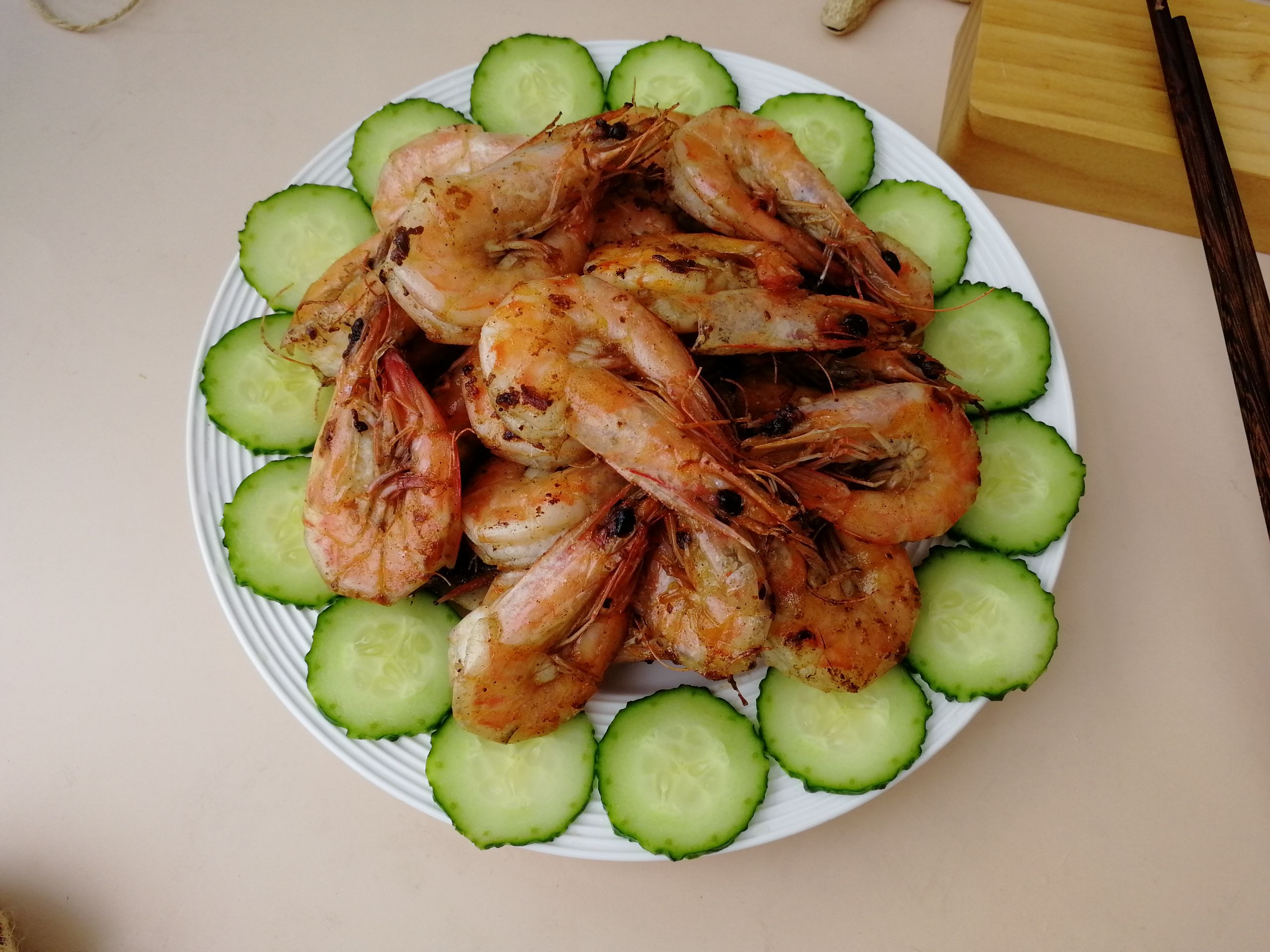 椒鹽油爆蝦的做法-咸鮮味炸菜譜